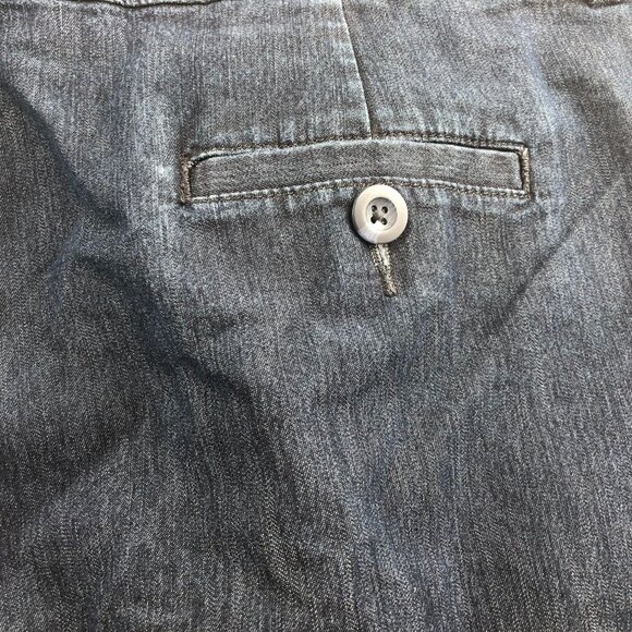 Lee Womens Jeans Size 16W Blue Dark Denim Relaxed Straight Leg Classic Mid Rise - Picture 11 of 15